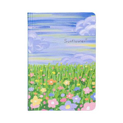 China High Quality 32K Folder Notebook Diary School Student Office Stationery Thick Hardcover Book Notebook for sale