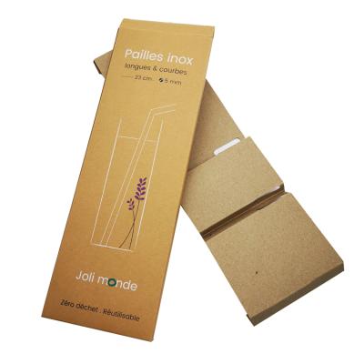 China Recyclable Socks Box Packaging Custom Recycled Kraft Paper Box for sale