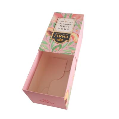 China Recyclable Custom Paper Sock Packaging Box Foldable Sliding Gift Box for sale