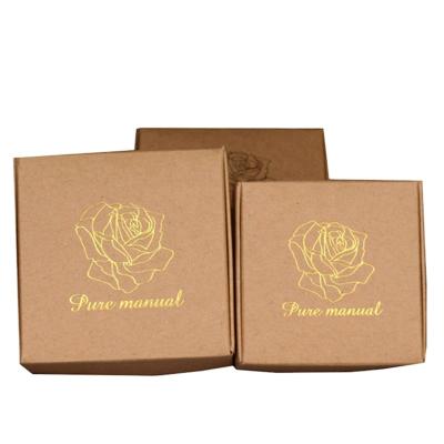 China Recycled Materials Custom Cheap Paper Box For Kraft Paper Soap Boxes Bamboo Soap Box for sale