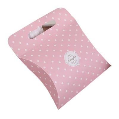 China Recycled Materials Packing Boxes Custom Logo Packaging Hair Pillow Boxes for sale