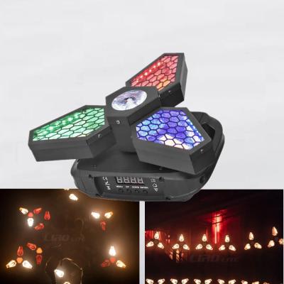 中国 RGBW 3in1 4in1 インフィニット・ローティング メイプル・リーフ LED レトロライト 3*60W 販売のため