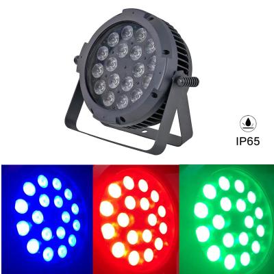 Chine 18x18W RGBWA UV 6in1 LED Par lumières sans fil Dmx LED Par Pour le club de fête à vendre