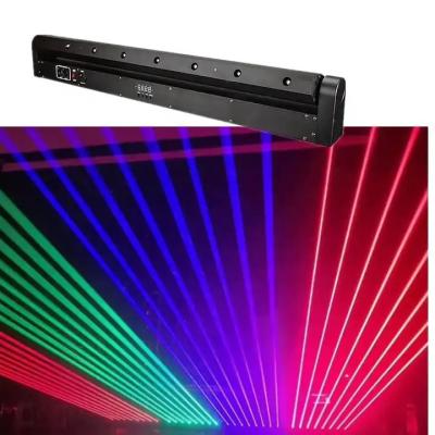 China 500mw/638nm X8 Indoor Single Red Moving Head Laser Bar Light Te koop