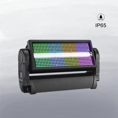 China 5050 1,5W RGB 3in1 LED DMX Stage Strobe Lampen 8 Segmenten IP65 Te koop