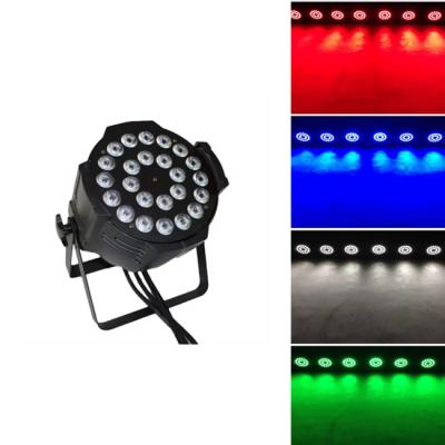 中国 Par 24*18W 6IN1 RGBWA UV LEDステージライト LED Par 24*18W LEDステージライト 販売のため