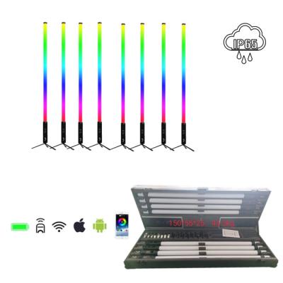 China Tube Light IP65 360 Pixel Titan Sticks Uplight Wasserdichte Batterie Wireless Outdoor Led Tube Uplights Für DJ Hochzeit zu verkaufen