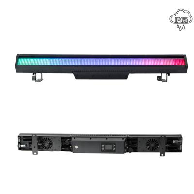 China Iluminación de escenario exterior IP65 RGBW 420W DMX RDM Lavadora de paredes Pixel Strobe Led Bar Light con helada electrónica en venta