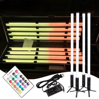 China Outdoor Pixel Tube 72W Battery Operated LED Tube Light with Charging Case for sale