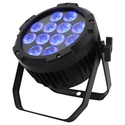 China Outdoor Battery LED Par L IP65 Waterproof Battery Powered 12x18w RGBWA UV 6 IN 1 Led Flat Par for sale