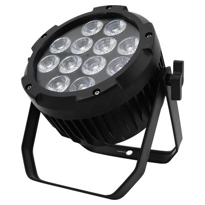 中国 IP65 超静かな 12pcs 18W RGBW スポットライト 屋外 6イン1 UV 防水 12*18W RGBWA+UV LED パールライト 販売のため