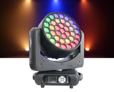 Cina RGBW 37*15w Bee Eyes LED Moving Head Light per DJ Event Professional Stage Wash Lighting in vendita