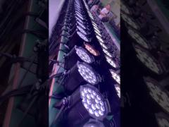 Dmx 6 In 1 Rgbwa Uv 6in1 18x18w Wash 64 Par Can Led Par Stage Lights