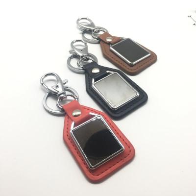 China Genuine Leather Brand Logo Keychain, Name Card Key Ring, Car Logo Key Chain PU Car Custom Handmade Bulk Souvenir Gifts Promotion Wholesale for sale