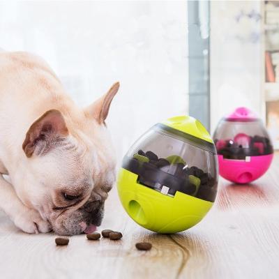 China High Quality Viable Interactive Dog Cat Leaking Food Balls Toy Tumbler for sale