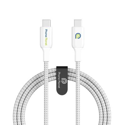 China Multi Function Data Transfer Cable Universal Usb 60w Cables Type C To Type C Shell Material Zinc Alloy Data Cables For Huawei Samsung Xiaomi for sale