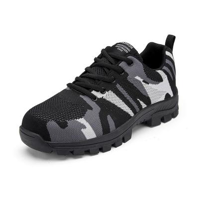 China Wear Resistance Men's Steel Shoes Outdoor Daily Work Protection Shoes Leisure Large Size Sports Work Shoes for sale