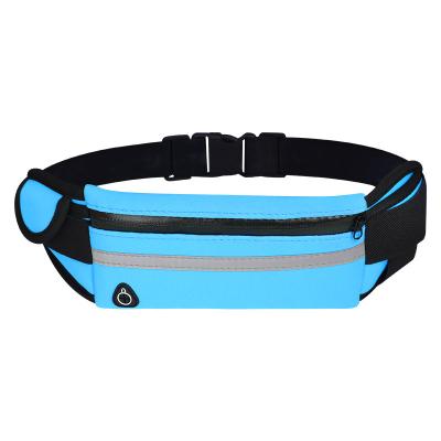 China Custom High Quality Embossing Sport Fanny Pack With Water Bottle Holder Pussy Pack for sale