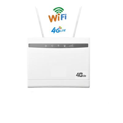 China 4g 4G LTE Router 300Mbps Wireless CPE 3G/4G Wifi Hotspot 2pcs External Antenna LTE Mobile Router for sale