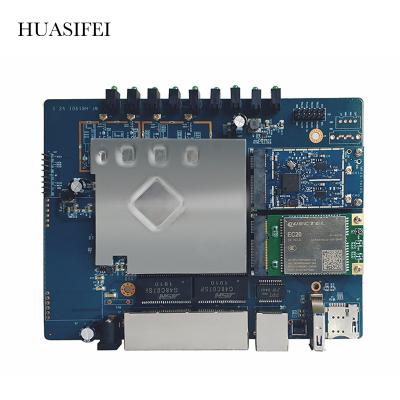 China 4G IPQ4019 OpenWRT Panel 2.4G 300Mbps+5.8G 867Mbps Dual Band Wireless Access Point WiFi Router Board for sale