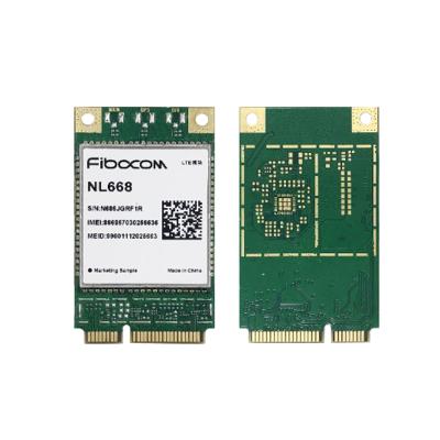 China Fibocom NL668-AM PCIE 4G LTE Cat4 MINI Pcie Internal Package Module 100%new and original for sale