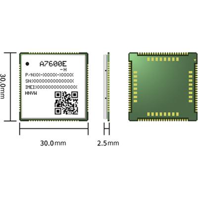 China Internal SIMCOM A7600E-H LTE Cat 4 module supports LTE-TDD/LTE-FDD/HSPA+/GSM/GPRS/EDGE wireless communication modes for sale