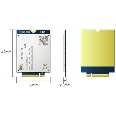 China The internal LTE Cat 6 SIM7906X-M2 module supports LTE-TDD/LTE-FDD/HSPA+ wireless communication modes. for sale