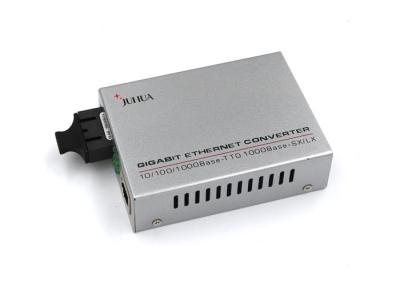 China External 5V1A Unmanaged Media Converter , Gigabit Ethernet Optical Media Converter for sale