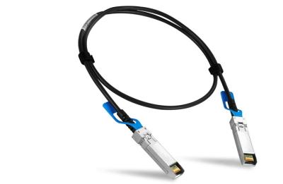 中国 耐久財3m 25g Dacケーブル、Qsfp28ブレイクアウト ケーブル25.88243 Gbpsのデータ転送速度 販売のため