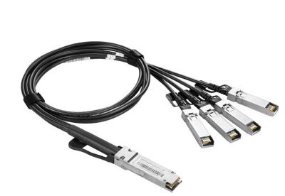 中国 ホットプラグ対応40Gb/S Qsfp+の受動の銅ケーブル、4×10Gb/S SFP+ DACケーブル 販売のため