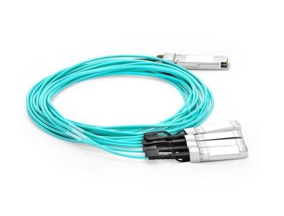 China Rendimiento compatible activo de Cisco del cable óptico de Ethernet compacta de 4x 25G alto en venta