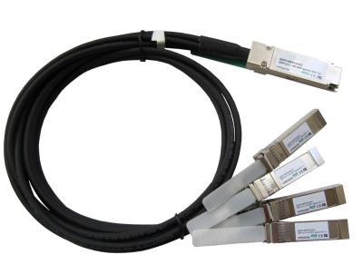 中国 4組は付けられたケーブル、4xSFP28ブレイクアウトSfpの受動態ケーブルへの100G QSFP28を指示します 販売のため