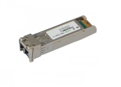 China comunicaciones ópticas del duplex de la ayuda del transmisor-receptor DDM de 10GBase-ER SFP+ 10G en venta