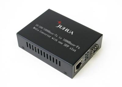 China 10/100/1000Base-TX To 1000Base LC Gigabit Media Converter , Fiber Optic Media Converter for sale