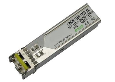 Chine 155Mbps transmission de fond unimodale d'émetteur-récepteur optique du duplex CWDM à vendre