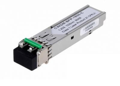 Chine Module du laser CWDM SFP de DFB, émetteur-récepteur que l'on peut brancher chaud de fibre de mode unitaire à vendre