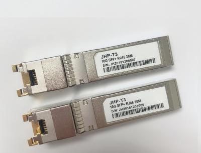 China Cobre SFP RJ45, módulo del cobre de la base del transmisor-receptor 10G de la fibra óptica, HP de la fibra óptica 10G-T compatible en venta