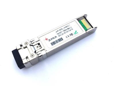 China Os módulos compatíveis de Huawei 10GBASE SFP+ dual o transceptor singlemode 1550nm da fibra da fibra 60km LC, EML, receptor do PIN à venda