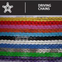 China ODM Colourful Bicycle Transmission Drive Chains 4020 2010 ISO9001 en venta