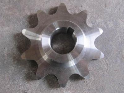 China Hardened Teeth Chain Driven Sprockets ANSI Ball Bearing Idler Sprocket for sale