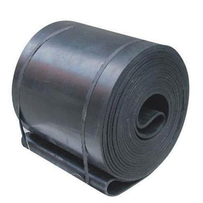 China 600mm EP200 Black Polyester Conveyor Belts Wear Resistant for sale