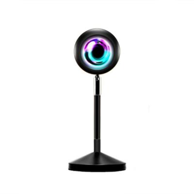 China 4 Color Modern Fashion UFO RGB 16 Sunset Lamp Projector Baby Room LED Remote Control Night Light for sale