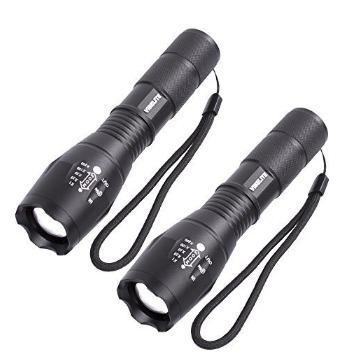 China Zoomable Led Outdoor Waterproof LED Light Torch XML T6 Heavy Duty Ultra Zoomable Flashlights for sale