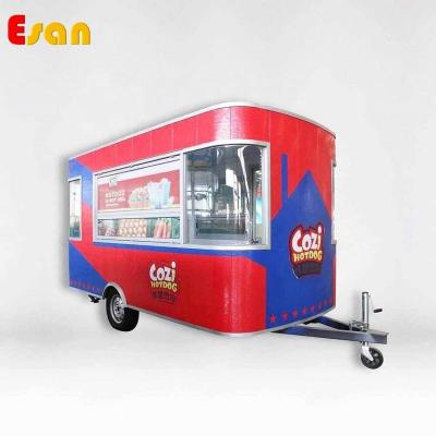 China Easy Operate Esan High Quality Low Price Customized Electric Bus Coffee Truck Ice Cream Trailer Food Truck For CK4200 for sale