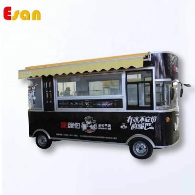 China Heat destressing structure Esan CK4200 electric mobile food cart vending cart food cart jugo naranja with kitchen equipment for sale for sale