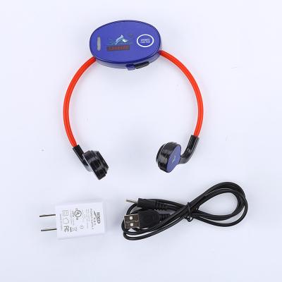 China Bone Conduction Swimming Training Teaching Talk Radio 7 Channel Bone Conduction Earphone MIC with 8GB Memory for sale