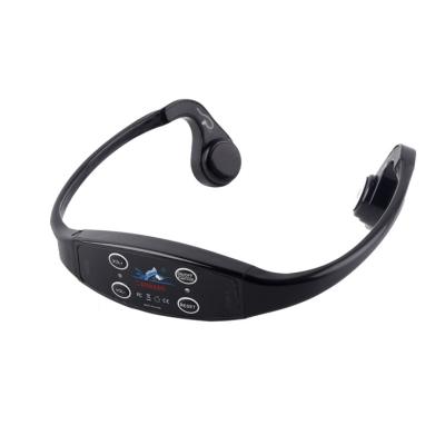 China Bone Conduction Type IPX8 Underwater H 903 Waterproof Bone Conduction Headset For Swim Coach Instruction Walkie-talki for sale