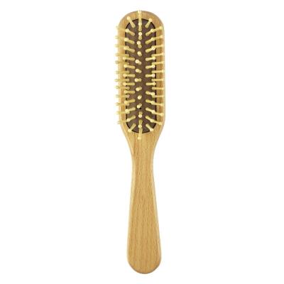 China For Home Use Hair Beauty Tool OEM Eco Friendly 100% Professional Natural Bamboo Wooden Hair Brushes Comb For Women for sale