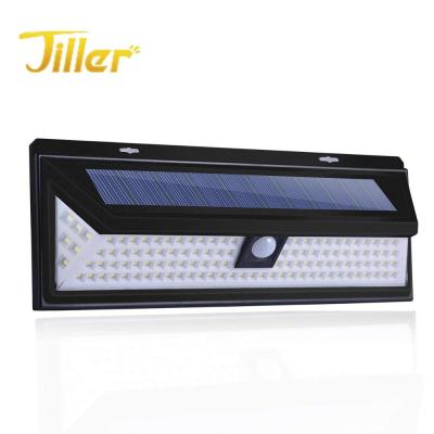 China Super Bright High Quality 118Led Solar Motion Sensor Outdoor Garden Lights Ip65 Led Street Light for sale