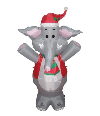 China Cute Christmas Decoration Lit Christmas Explosion Elephant Yard Decoration CH-34 for sale